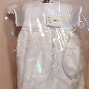 2 Piece Set Christening Dress